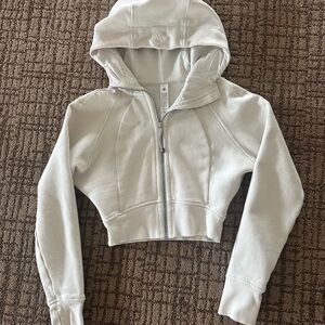 Lululemon cropped scuba full zip